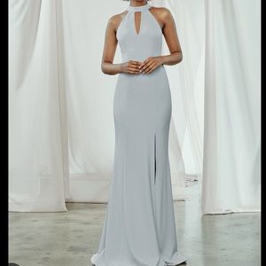 Amsale Bridesmaid Dress - Vintage Ice / Size 2-4